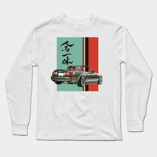 Stanced Miata - Jinba Ittai v2 Long Sleeve T-Shirt